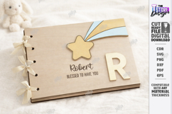 Baby Photo Album Laser Cut | Memory Books SVG | Kids Laser Product Image 1