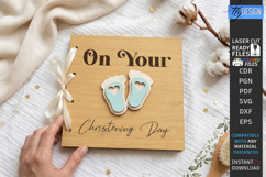 3D Baby Photo Album Laser Cut | Layered Memory Book Cover Product Image 1