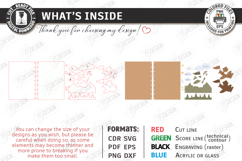 3D Baby Photo Album Laser Cut | Book Cover | Keepsake Album Product Image 2