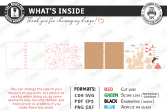 3D Baby Photo Album Laser Cut | Book Cover | Keepsake Album Product Image 2