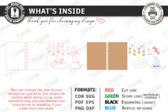 3D Baby Photo Album Laser Cut Bundle | Book Cover | Keepsake Product Image 3