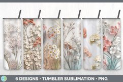 Bundle of six 3D Tumbler designs.