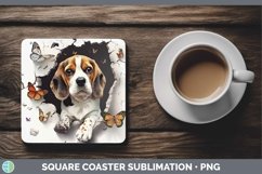 Gorgeous3D Square Coaster design.