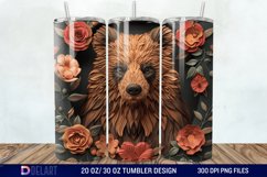 3D Bear Mama Tumbler Wrap Product Image 1