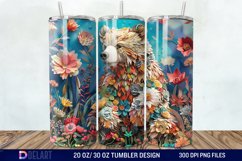3D Bear Mama Tumbler Wrap Product Image 1