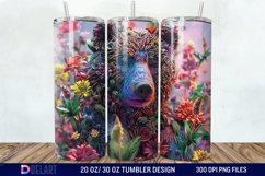 3D Bear Mama Tumbler Wrap Product Image 1