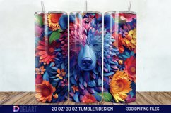 3D Bear Mama Tumbler Wrap Product Image 1
