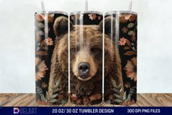 3D Bear Mama Tumbler Wrap Product Image 1