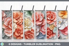 Bundle of six 3D Tumbler designs.