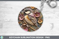 Gorgeous3D Birds Keychain design.