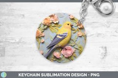 Gorgeous3D Birds Keychain design.