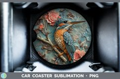 Gorgeous3D Birds Car Coaster design.
