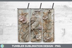 Gorgeous3D Birds Tumbler design.