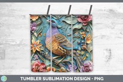 Gorgeous3D Birds Tumbler design.