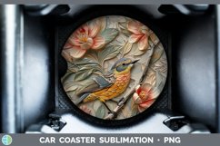 Gorgeous3D Birds Car Coaster design.