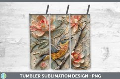 Gorgeous3D Birds Tumbler design.