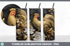 Gorgeous3D Chicken Tumbler design.