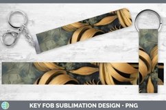 Gorgeous3D Black and Gold Key Fob design.