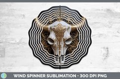 Gorgeous3D Black and Gold Wind Spinner design.