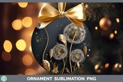 Gorgeous3D Black and Gold Ornament design.