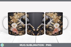 Gorgeous3D Horse Mug Wrap design.