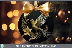 Gorgeous3D Black and Gold Ornament design.
