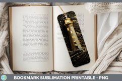 Gorgeous3D Black and Gold Bookmark design.