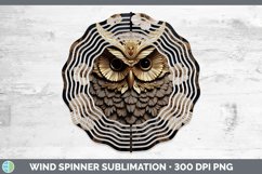 Gorgeous3D Black and Gold Wind Spinner design.