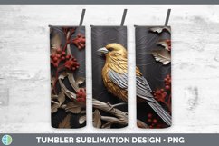 Gorgeous3D Black and Gold Tumbler design.