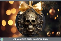 Gorgeous3D Black and Gold Ornament design.