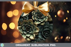 Gorgeous3D Black and Gold Ornament design.
