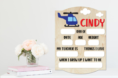 First Day School Board, Dry Erase School Board Product Image 1
