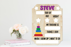 First Day School Board, Dry Erase School Board Product Image 1