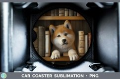 Gorgeous3D Books Car Coaster design.