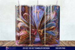 3D Books Bow Coquette Tumbler Wrap Product Image 1