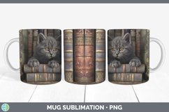 Gorgeous3D Books Mug Wrap design.