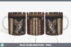 Gorgeous3D Books Mug Wrap design.