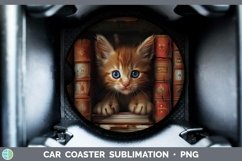 Gorgeous3D Books Car Coaster design.