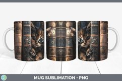 Gorgeous3D Books Mug Wrap design.