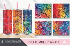 3D Brain Neurons Straight and Tapered Skinny Wrap Product Image 1