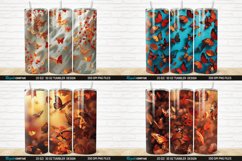 3D Fall Butterflies Tumbler Bundle Product Image 3