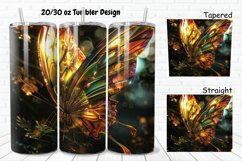 3D Butterfly Fantasy 20/30oz Skinny Tumbler Product Image 1