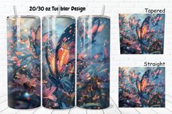 3D Butterfly Fantasy 20/30oz Skinny Tumbler Product Image 1