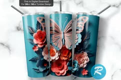 20 oz skinny,20 oz tumbler,tumbler wrap,sublimation design,3D tumbler design,3d skinny tumbler,butterfly tumbler,3d butterfly,butterfly tumbler,flower tumbler wrap,tumbler wrap,tumbler design,sublimation design,3d tumbler wrap,colorful,flower butterfly,