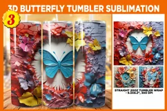 3D Butterfly Holo in Wall Floral Tumbler 20 oz Skinny Tumbler, Skinny Tumbler, Butterfly Floral Tumbler, Butterfly Floral 20oz Sublimation Bundle, Butterfly Floral Sublimation Wraps, Sublimation Bundle, Instant Download, Butterfly Floral Tumbler PNG, Digi