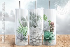 3D tumbler wrap BUNDLE, 3D flowers tumbler design Product Image 3