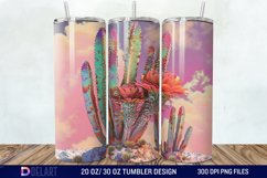 3D Cactus Tumbler Wrap Product Image 1