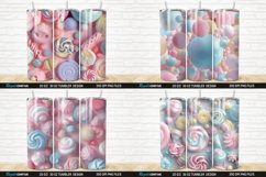 3D Candy Sweet Pastel Colors Tumbler Bundle Product Image 7