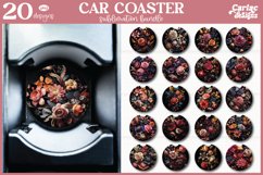3d Car Coaster Sublimation Bundle