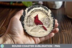 Gorgeous3D Round Coaster design.